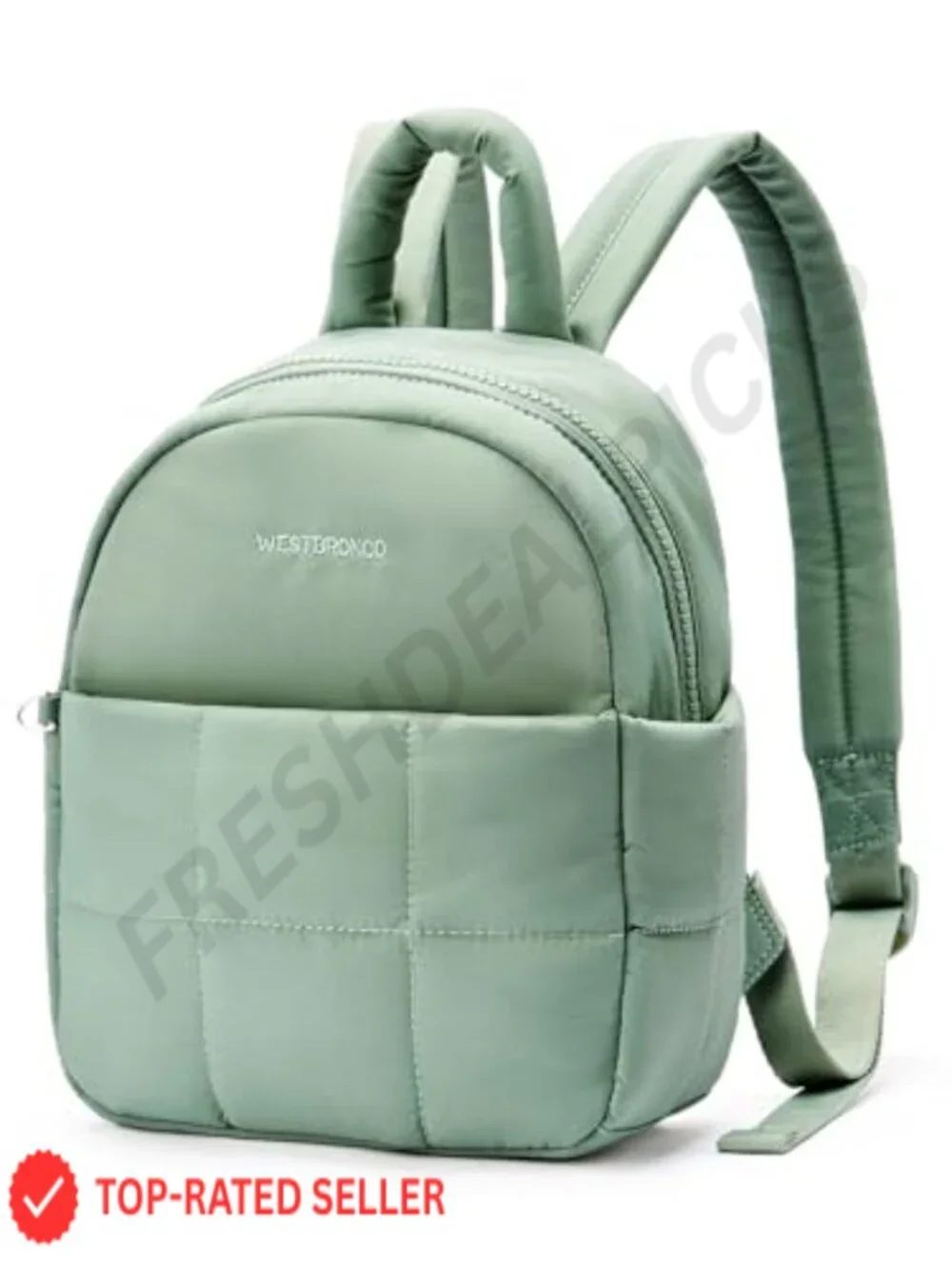 Mini Nylon Backpack Women Lightweight Travel Daypack Adjustable Straps Puffer